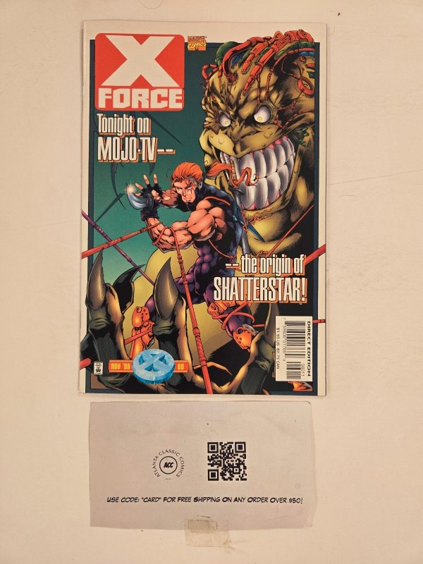 X-Force #60 (Marvel Comics), raw comic book in NM condition — front cover