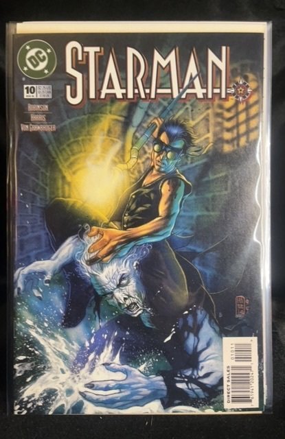 Starman #10 (DC Comics, 1995), raw, ungraded comic book — front cover
