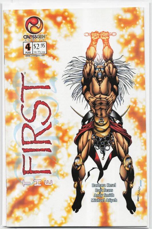 The First #4 (2001), raw, ungraded comic book — front cover