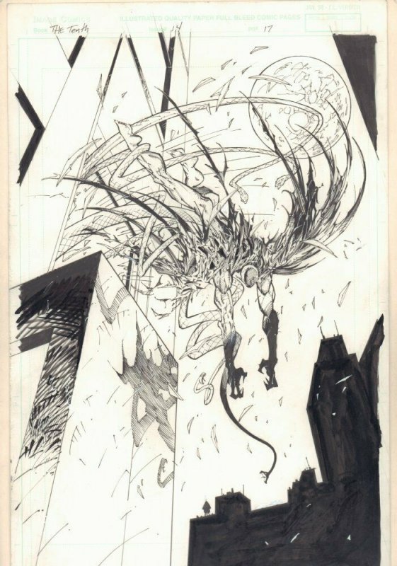 The Tenth #14 (1998), raw, ungraded comic book — front cover