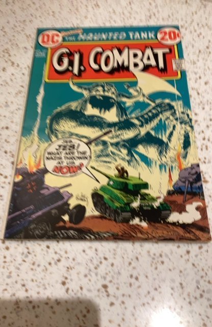 G.I. Combat #161 (DC Comics, 1973), raw comic book in NM- condition — front cover
