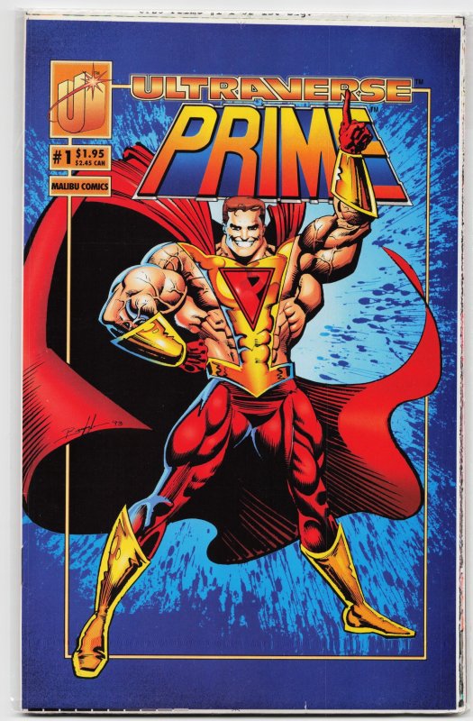 Prime #1 (Image Comics, 1993), raw, ungraded comic book — front cover
