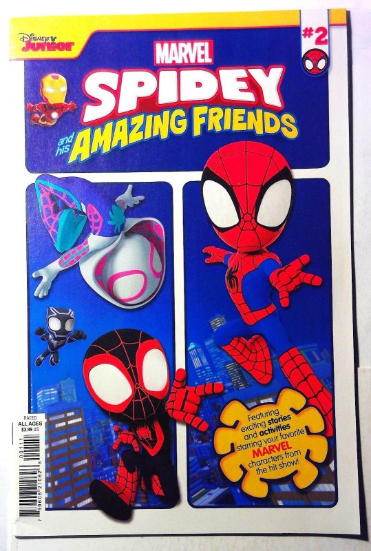 Spidey and His Amazing Friends #2 (Marvel Comics, 2025), raw, ungraded comic book — front cover