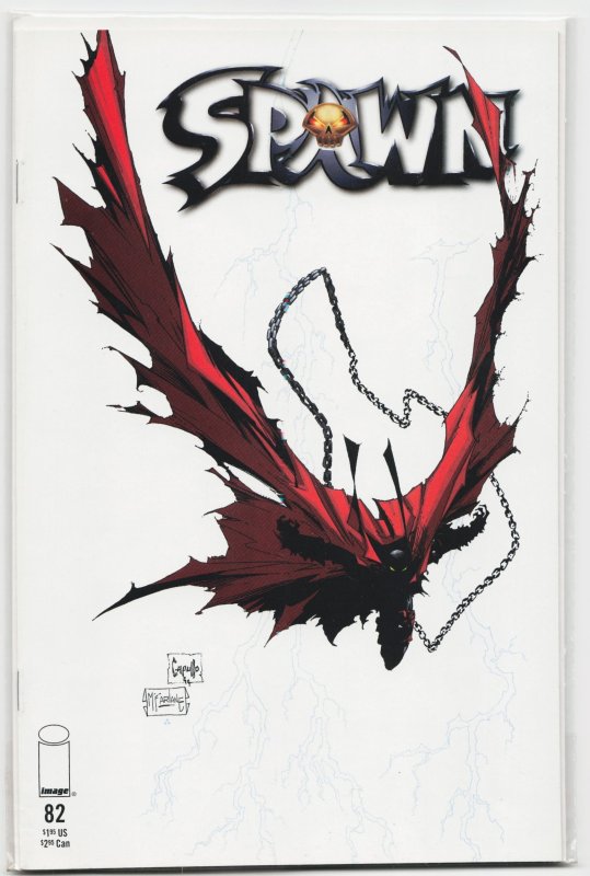 Spawn #82 (Image Comics, 1999), raw, ungraded comic book — front cover