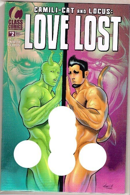 Camili-Cat and Locus: Lost Love #1, raw, ungraded comic book — front cover
