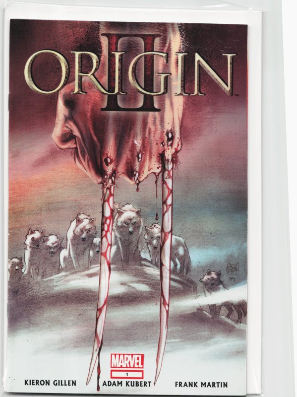 Origin II #1 (Marvel Comics, 2014), raw, ungraded comic book — front cover