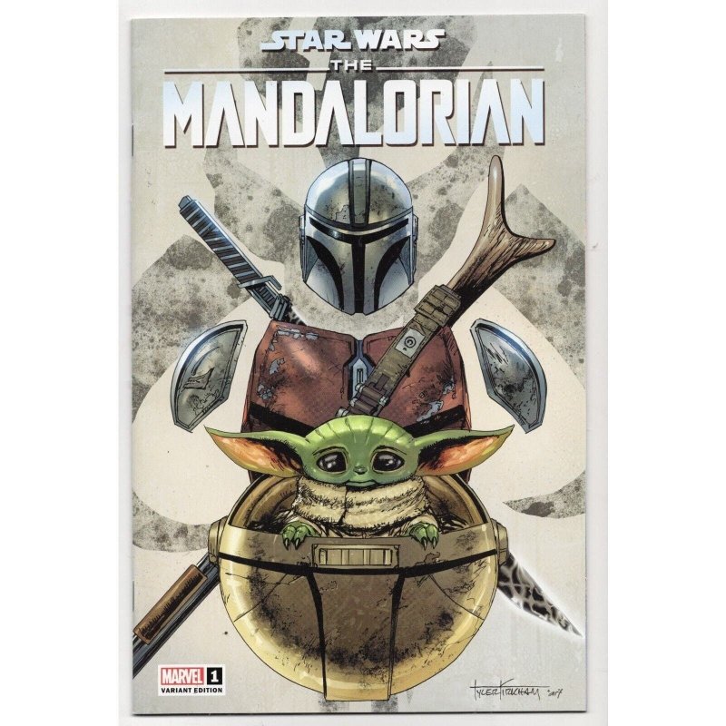 Star Wars: The Mandalorian #1 (Dark Horse Comics, 2022), raw comic book in VF/NM 9.0 condition — front cover