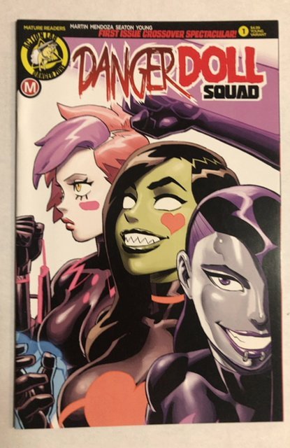 Danger Doll Squad #1 (Zenescope Entertainment, 2017), raw, ungraded comic book — front cover