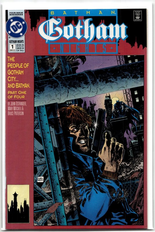 Batman: Gotham Nights #1 (DC Comics, 1992), raw, ungraded comic book — front cover