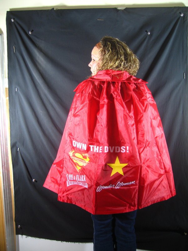 Superman/wonder Woman Cape-Rare DC Promo- Lois and Clark/Wonder Woman (DC Comics), raw, ungraded comic book — front cover