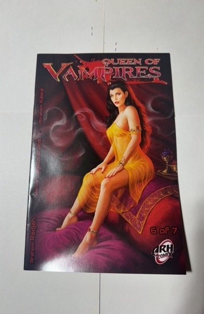 Queen of Vampires #6 (2016), raw comic book in NM condition — front cover