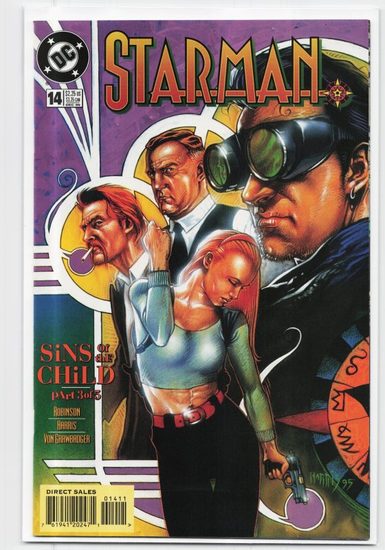 Starman #14 (1995), raw, ungraded comic book — front cover