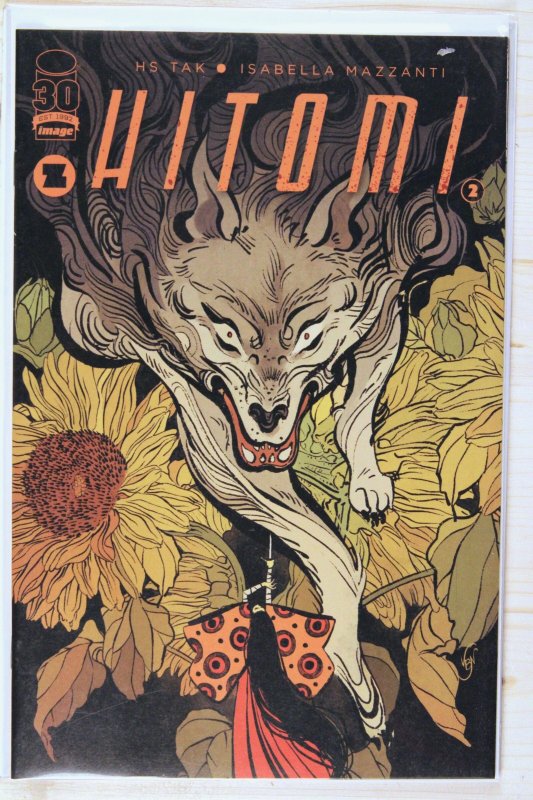 Hitomi #2 (2022), raw comic book in NM+ 9.6 condition — front cover