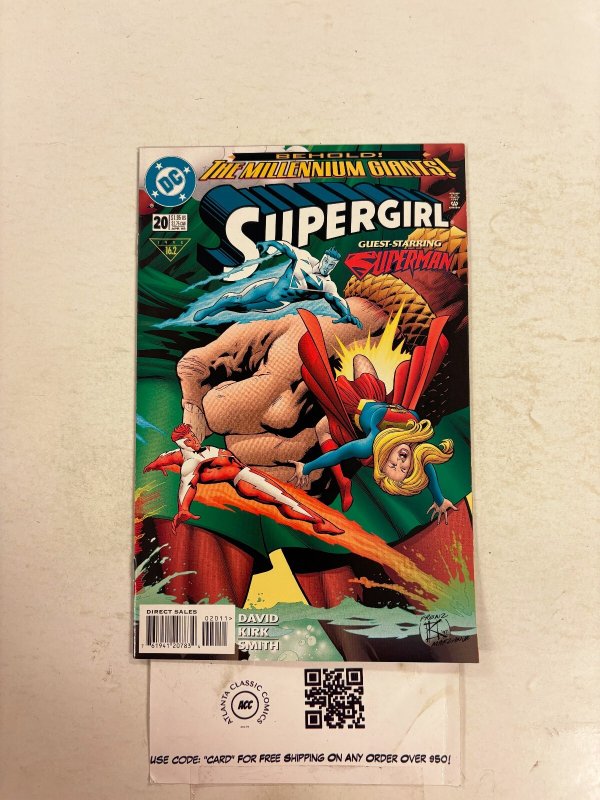 Supergirl #20 (DC Comics, 1998), raw comic book in NM condition — front cover