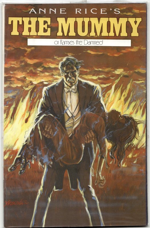 Anne Rice's the Mummy or Ramses the Damned #12 (Dark Horse Comics, 1992), raw, ungraded comic book — front cover