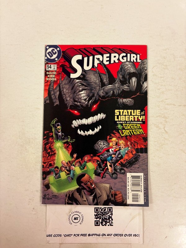 Supergirl #54 (DC Comics), raw comic book in NM condition — front cover