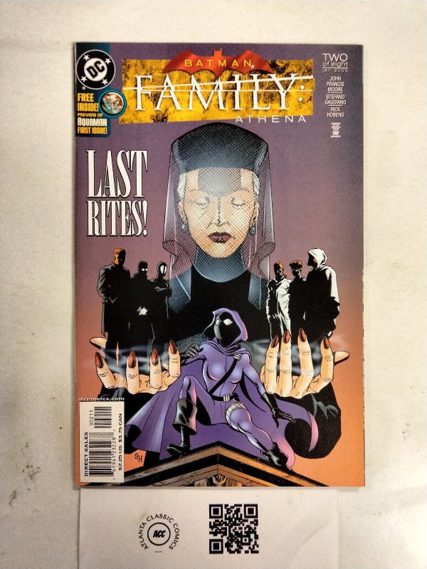 Batman Family Athena #2 (DC Comics), raw comic book in NM condition — front cover
