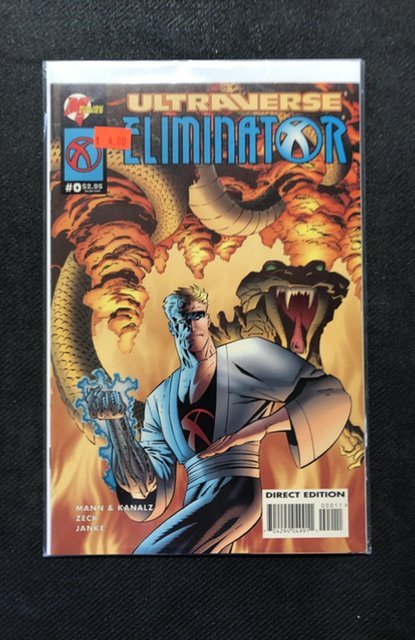 Eliminator #0 (1995), raw, ungraded comic book — front cover