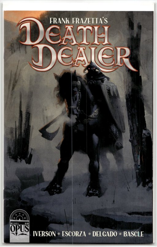 Frank Frazetta's Death Dealer #2 (Image Comics, 2022), raw, ungraded comic book — front cover
