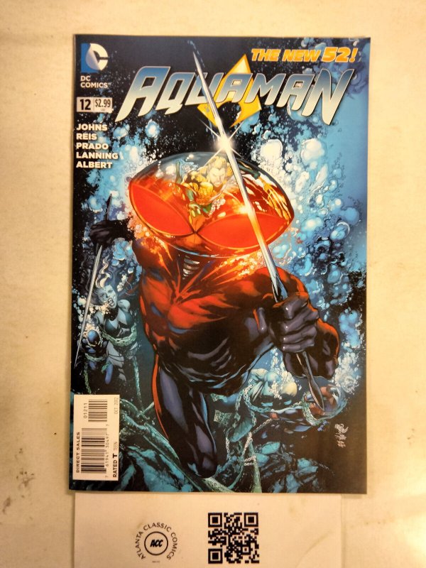 Aquaman #12 (DC Comics, 1995), raw comic book in NM condition — front cover