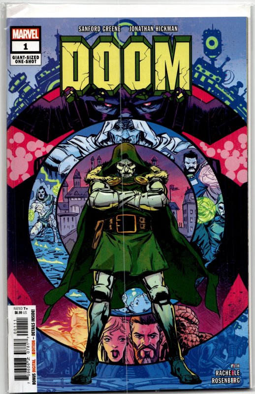 Doom (2024) Doctor Doom (Marvel Comics, 2024), raw, ungraded comic book — front cover