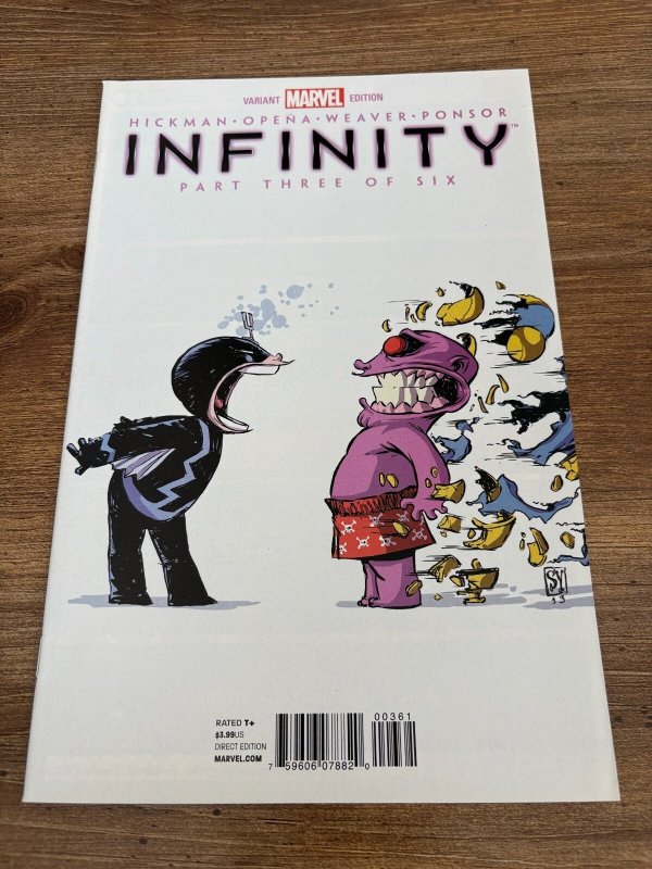Infinity #3 (Marvel Comics, 2013), raw comic book in NM condition — front cover