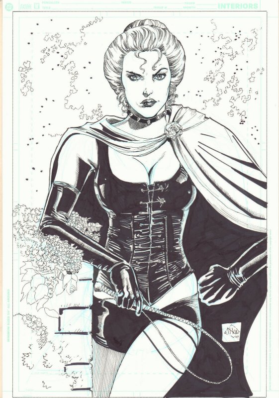 Goblin Black Queen (Madelyne Pryor) Commission - 2003 art by Ethan Van Sciver (2003), raw, ungraded comic book — front cover
