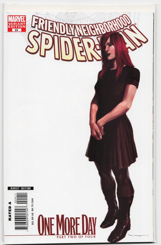 Friendly Neighborhood Spider-Man #24 (Marvel Comics, 2007), raw, ungraded comic book — front cover