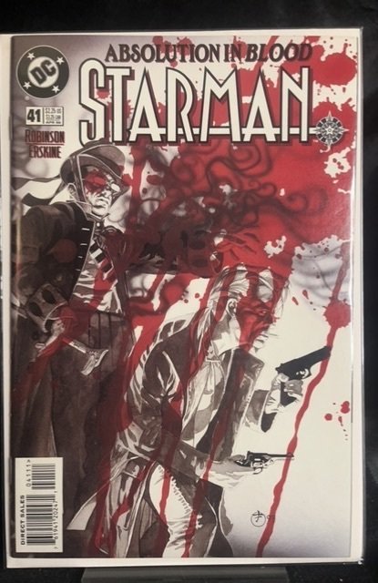 Starman #41 (DC Comics, 1998), raw, ungraded comic book — front cover