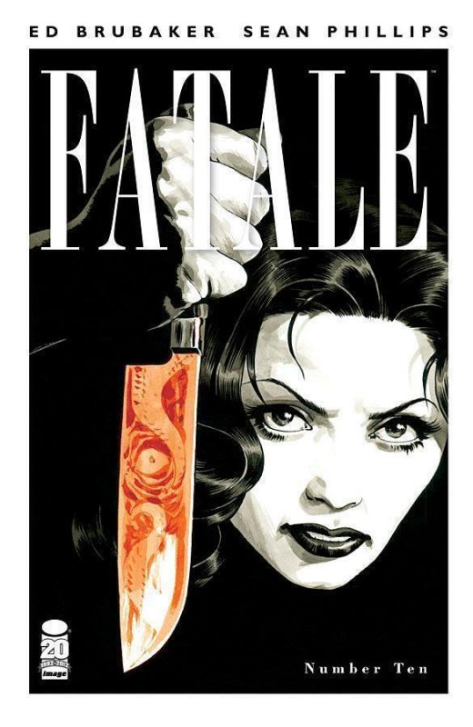 Fatale #10, raw comic book in NM condition — front cover