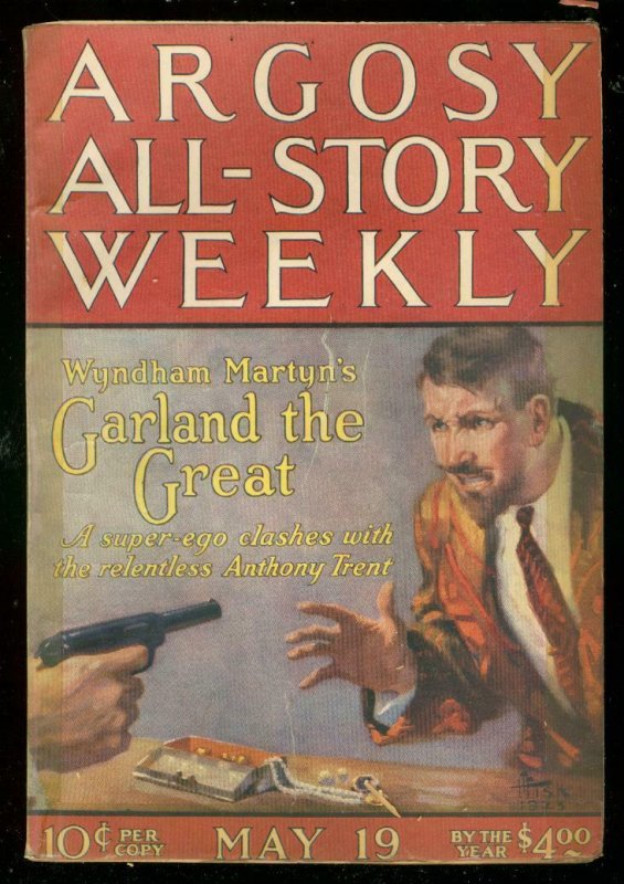 Argosy Pulp May #19, raw comic book in FN- condition — front cover