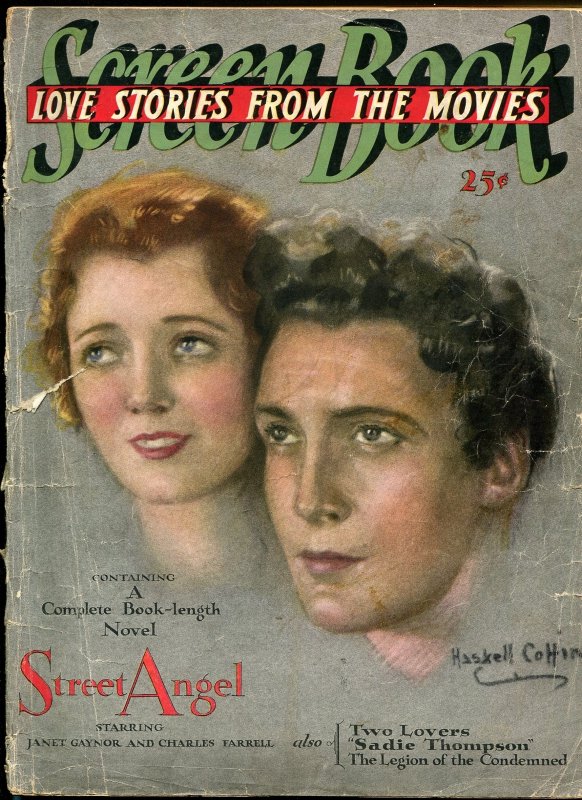 MAG: Screen Book #1, raw comic book in FR condition — front cover