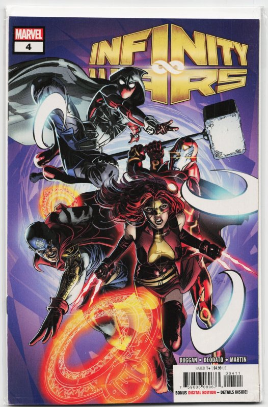 Infinity Wars #4 (2018), raw, ungraded comic book — front cover