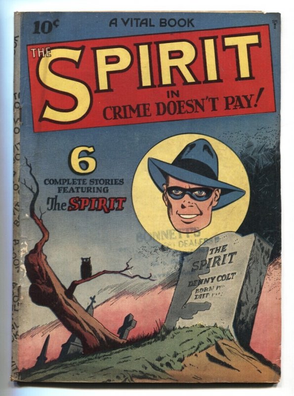 Spirit #2 - 1945 - Quality - Vg/fn - Comic Book (Quality Comics, 1945), raw comic book in VG/FN condition — front cover