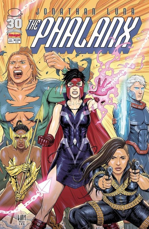 The Phalanx #1 (Image Comics, 2022), raw, ungraded comic book — front cover
