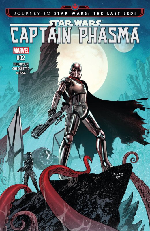Journey to Star Wars: The Last Jedi - Captain Phasma #2 (2017), raw comic book in VF/NM condition — front cover