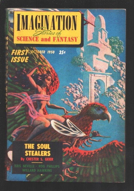 Imagination #1, raw, ungraded comic book — front cover