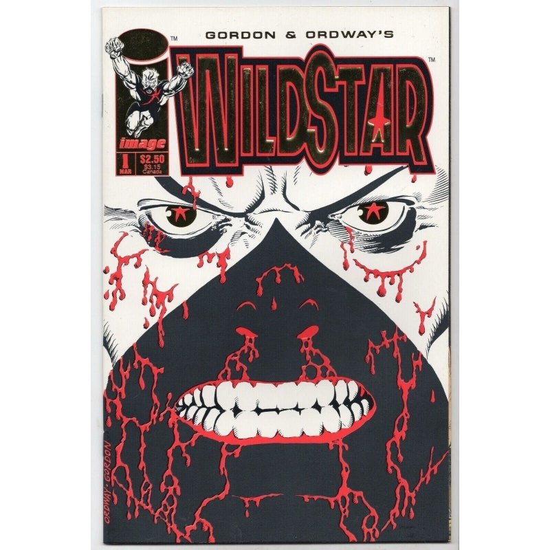 Wildstar #1 (1993), raw comic book in NM- 9.2 condition — front cover