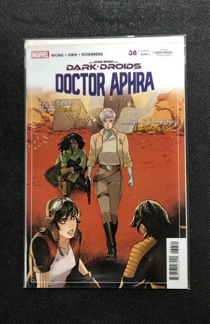 Star Wars: Doctor Aphra #38 (Marvel Comics, 2024), raw, ungraded comic book — front cover