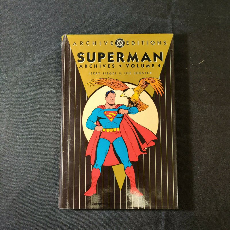 Superman Archives - Vol. 4 - DC Archive Editions Hardcover - Fine - 1994 (DC Comics, 1994), raw, ungraded comic book — front cover