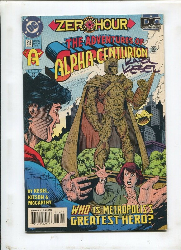 Adventures of Superman #516 (DC Comics, 1994), raw comic book in 9.2 condition — front cover