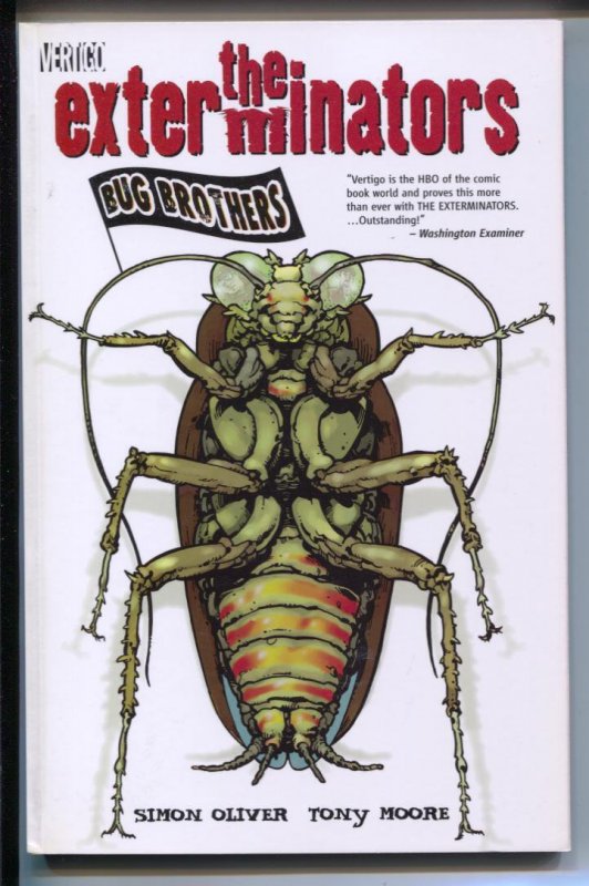Exterminators: Bug Brothers-Vol. 1-Simon Oliver-TPB-trade, raw, ungraded comic book — front cover