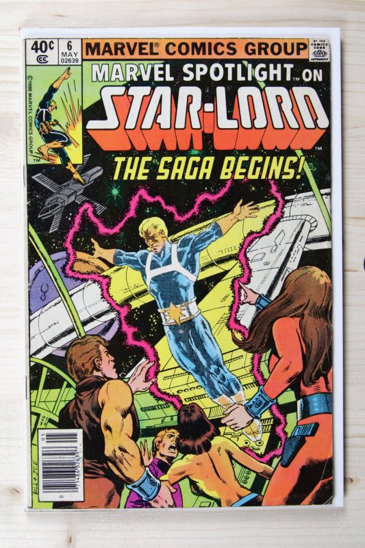 Marvel Spotlight #6 (Marvel Comics, 1980), raw comic book in FN- 5.5 condition — front cover