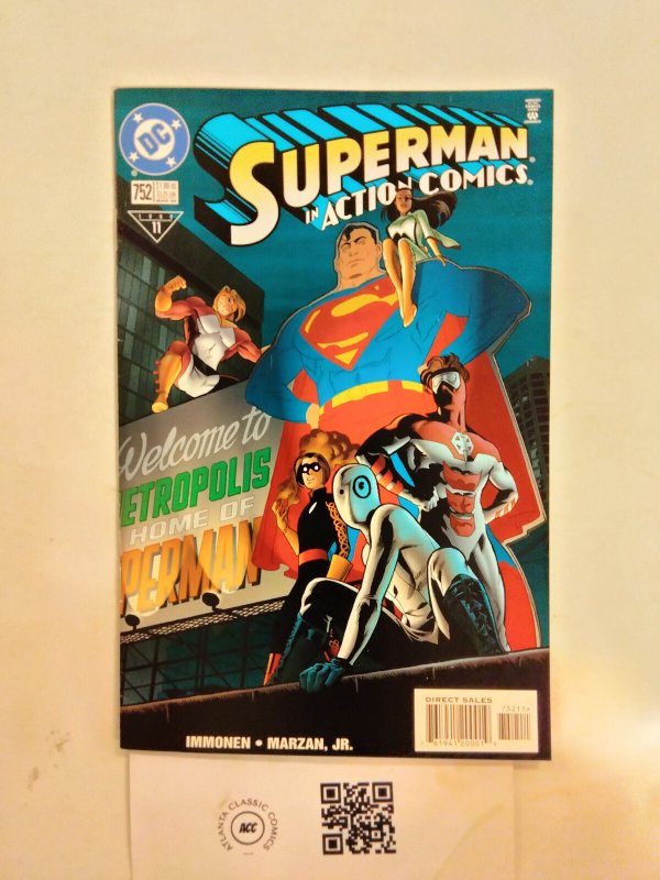 Action Comics #752 (DC Comics), raw comic book in NM condition — front cover