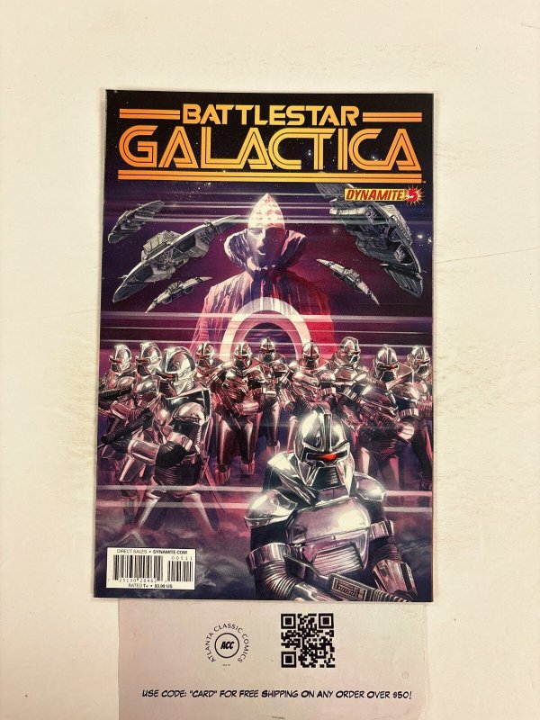 Battlestar Galactica #5N (Dynamite Entertainment), raw, ungraded comic book — front cover