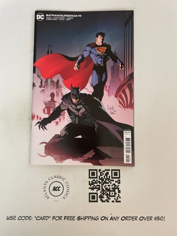 Batman / Superman #19 (DC Comics), raw comic book in NM condition — front cover