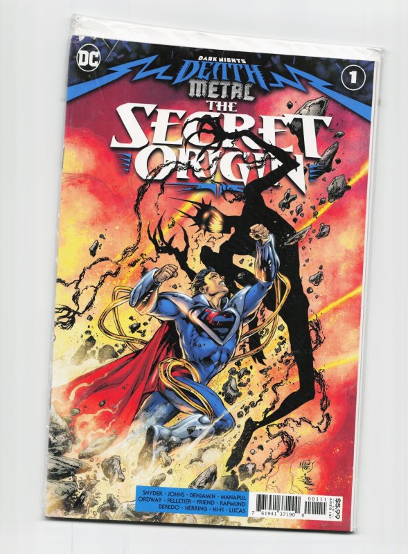 Dark Nights: Death Metal the Secret Origin (2021) Superboy-Prime (DC Comics, 2021), raw, ungraded comic book — front cover