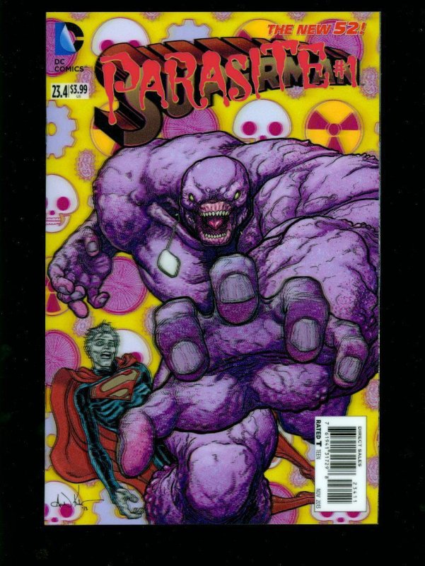 Superman #23.4 (DC Comics), raw comic book in NM condition — front cover