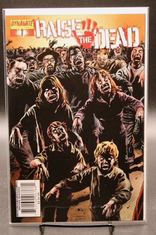 Raise the Dead #1 (Dynamite Entertainment, 2007), raw, ungraded comic book — front cover