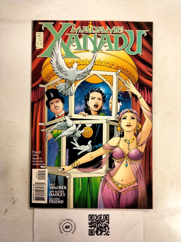 Madame Xanadu #9 (DC Comics), raw comic book in NM condition — front cover